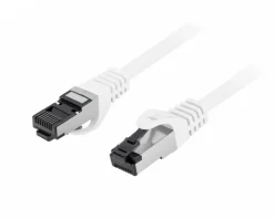 CAT 8.1 Ethernet cable S/FTP LSZH - White - 0,5m
