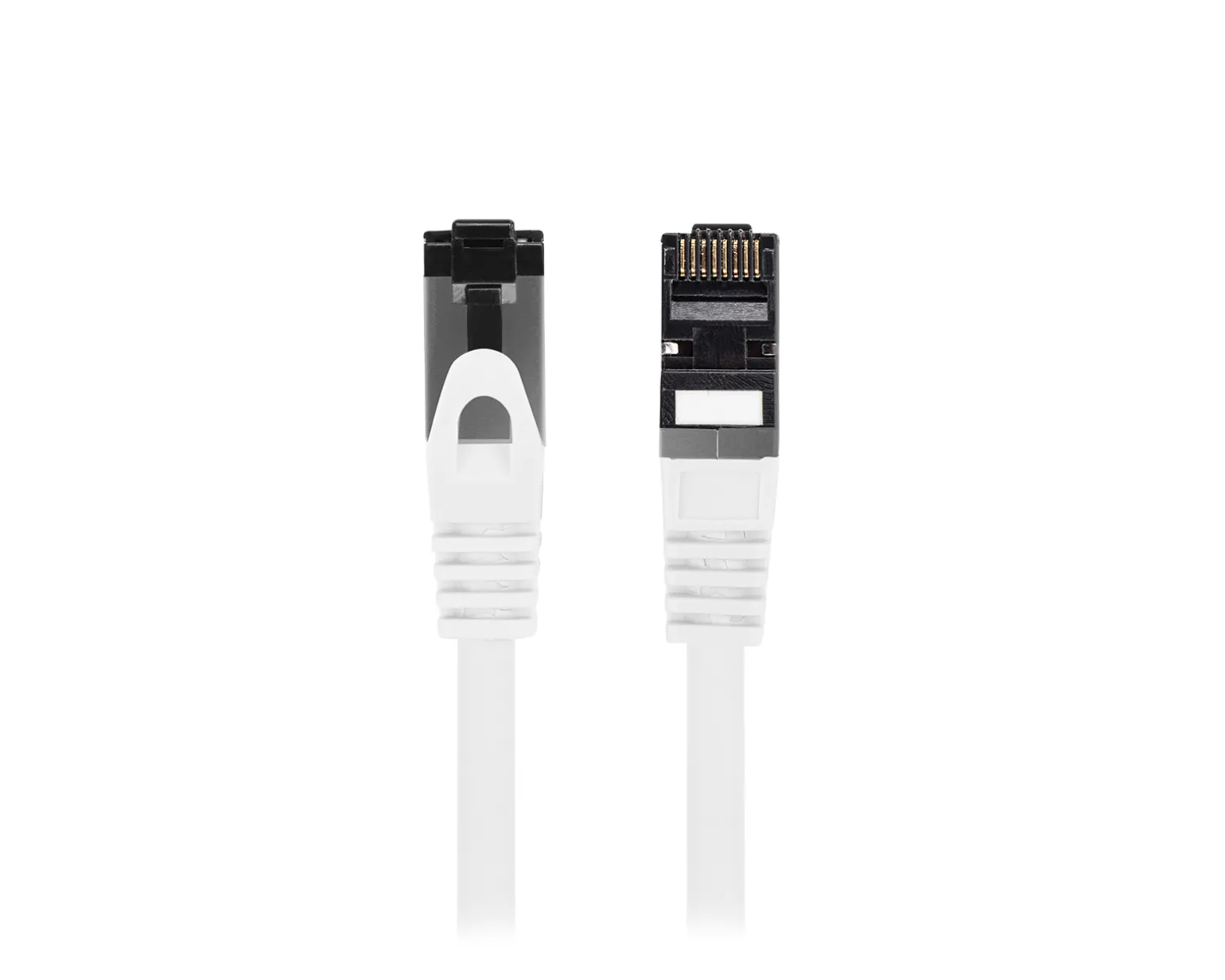 CAT 8.1 Ethernet cable S/FTP LSZH - White - 0,5m