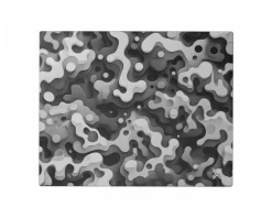 Cerapad Kin X Glass Mousepad - Black Splat