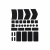 Cicada Wings - Universal Grip Tape for Keyboard and Mice - Black