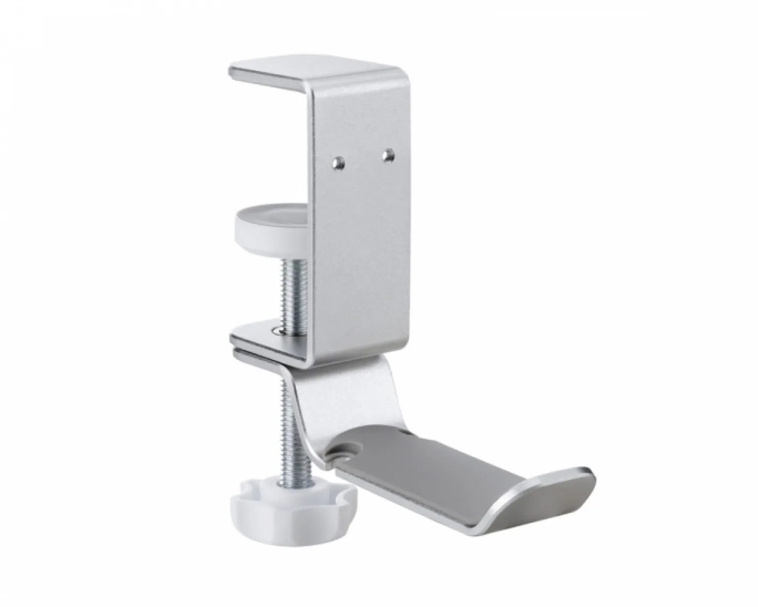 Clamp-On Universal Headphone Holder - Silver