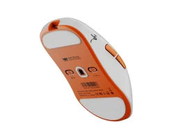 Cloud Wireless Gaming Mouse - White/Orange