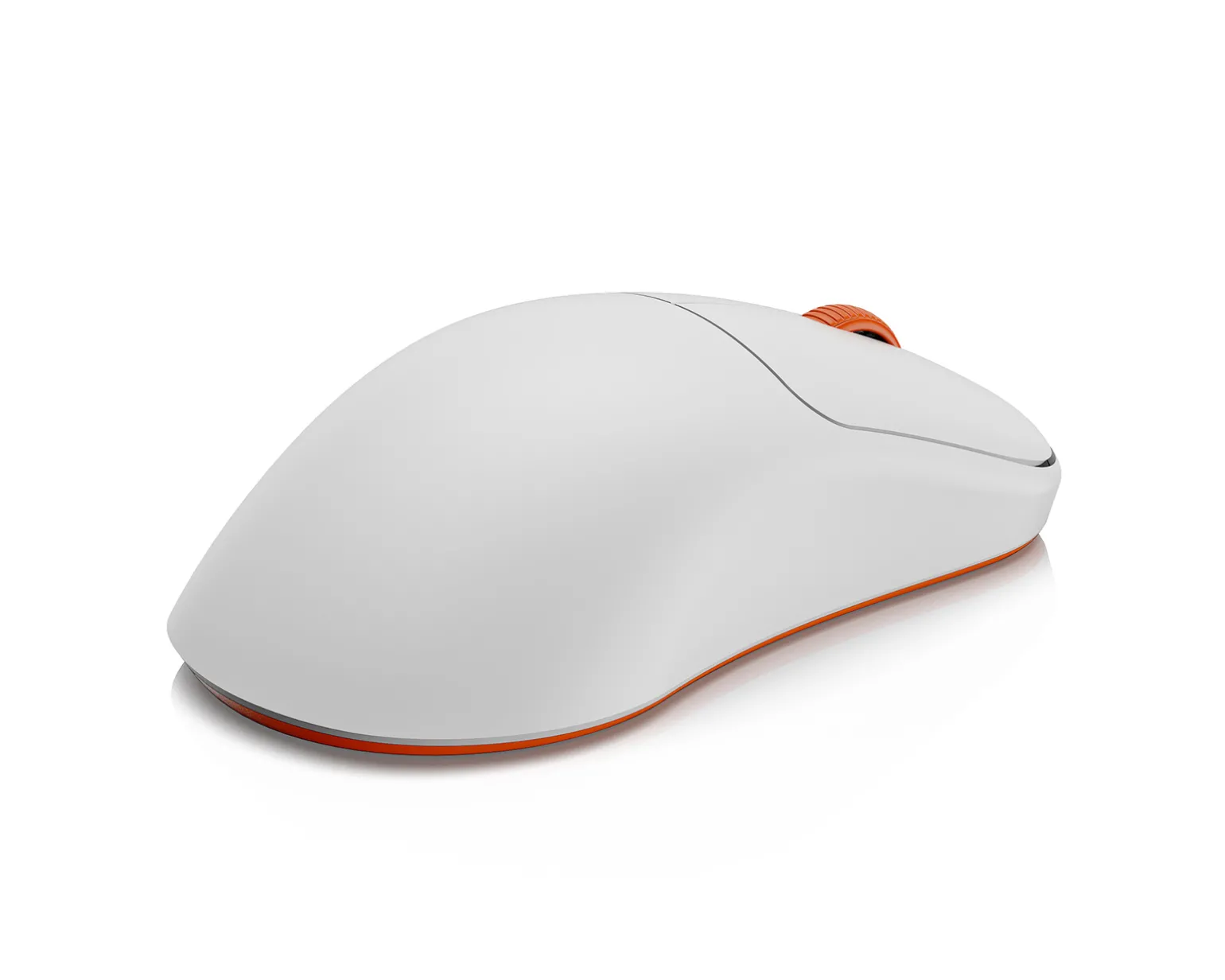 Cloud Wireless Gaming Mouse - White/Orange