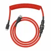 Coil Cable - Crimson Red