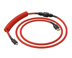 Coil Cable - Crimson Red