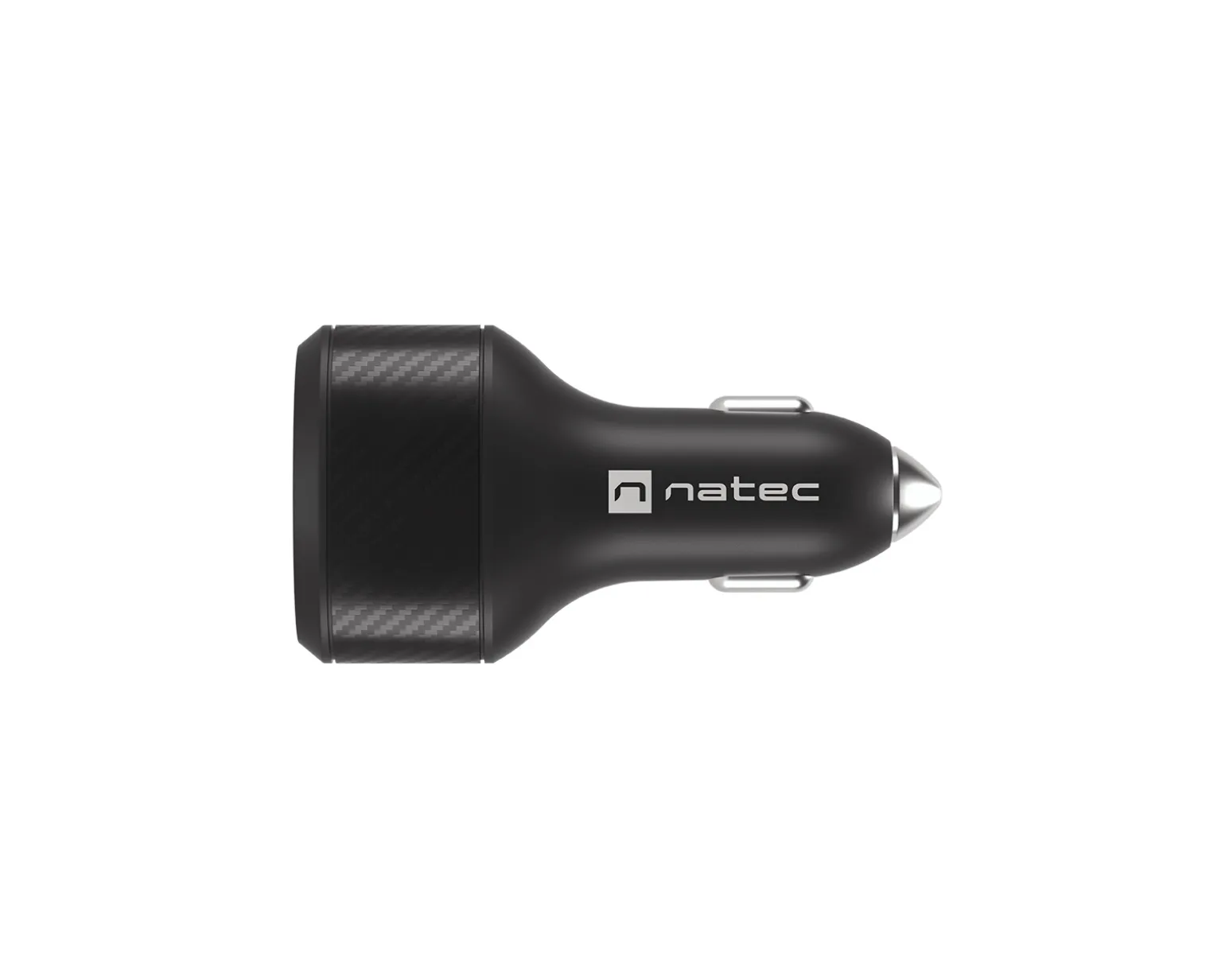 Coney Car Charger - 2x USB-A 1x USB-C 84W PD 3.0 - Black