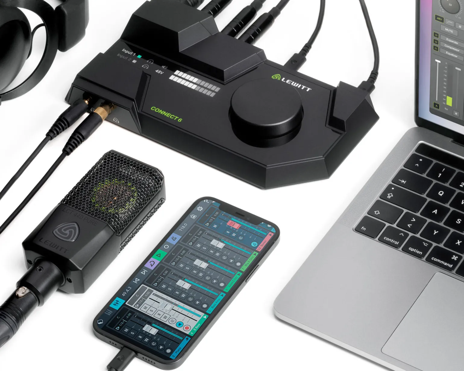 CONNECT 6 Dual USB-C Audio Interface for Creators, Streamers and Musicians