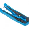 Crimping tool for RJ11/12/45 connectors