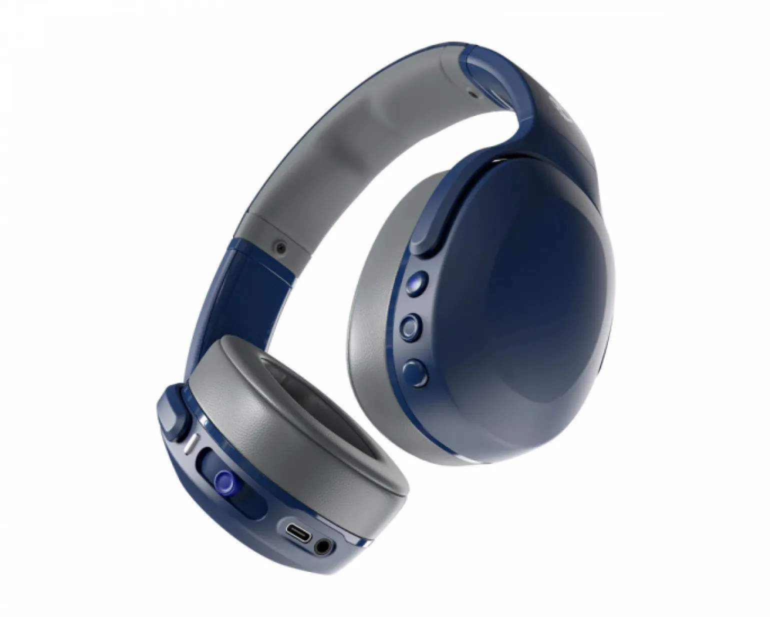 Crusher EVO Over-Ear Wireless Headset - Blue Gray