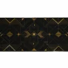 CYL Black & Gold - Golden Angles Deskmat 2XL