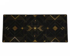 CYL Black & Gold - Golden Angles Deskmat 2XL