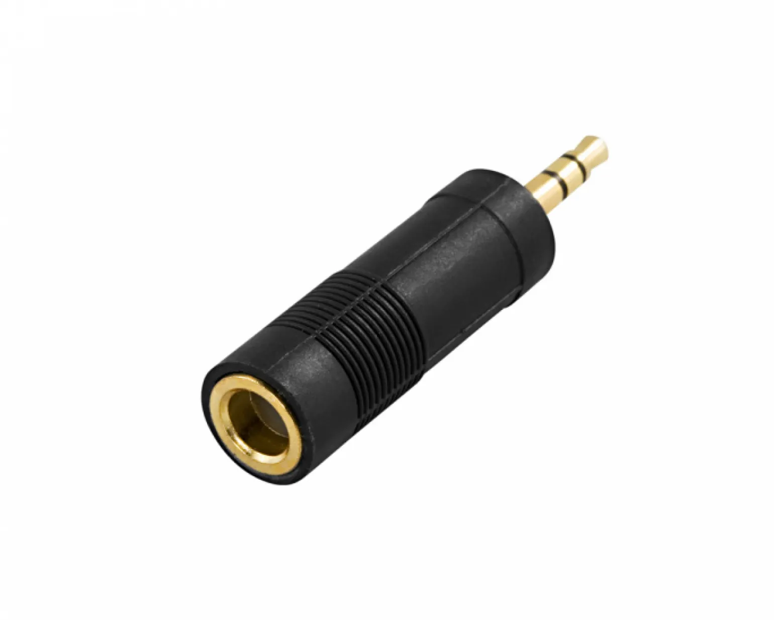 Deltaco Multimedia Adapter 6,3mm Female to 3,5mm Male