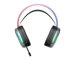 DH230 Semi-transparant RGB Gaming Headset - Black
