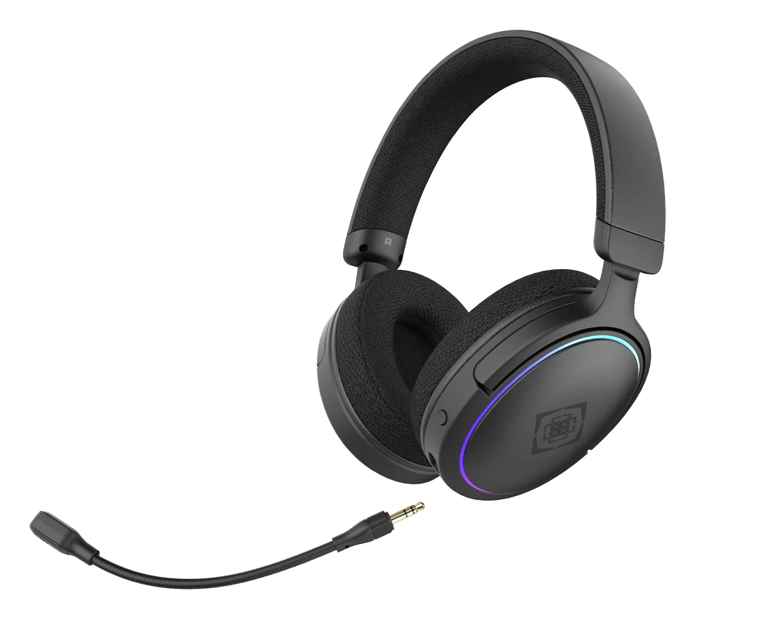 DH430 Wired RGB Gaming Headset - Black