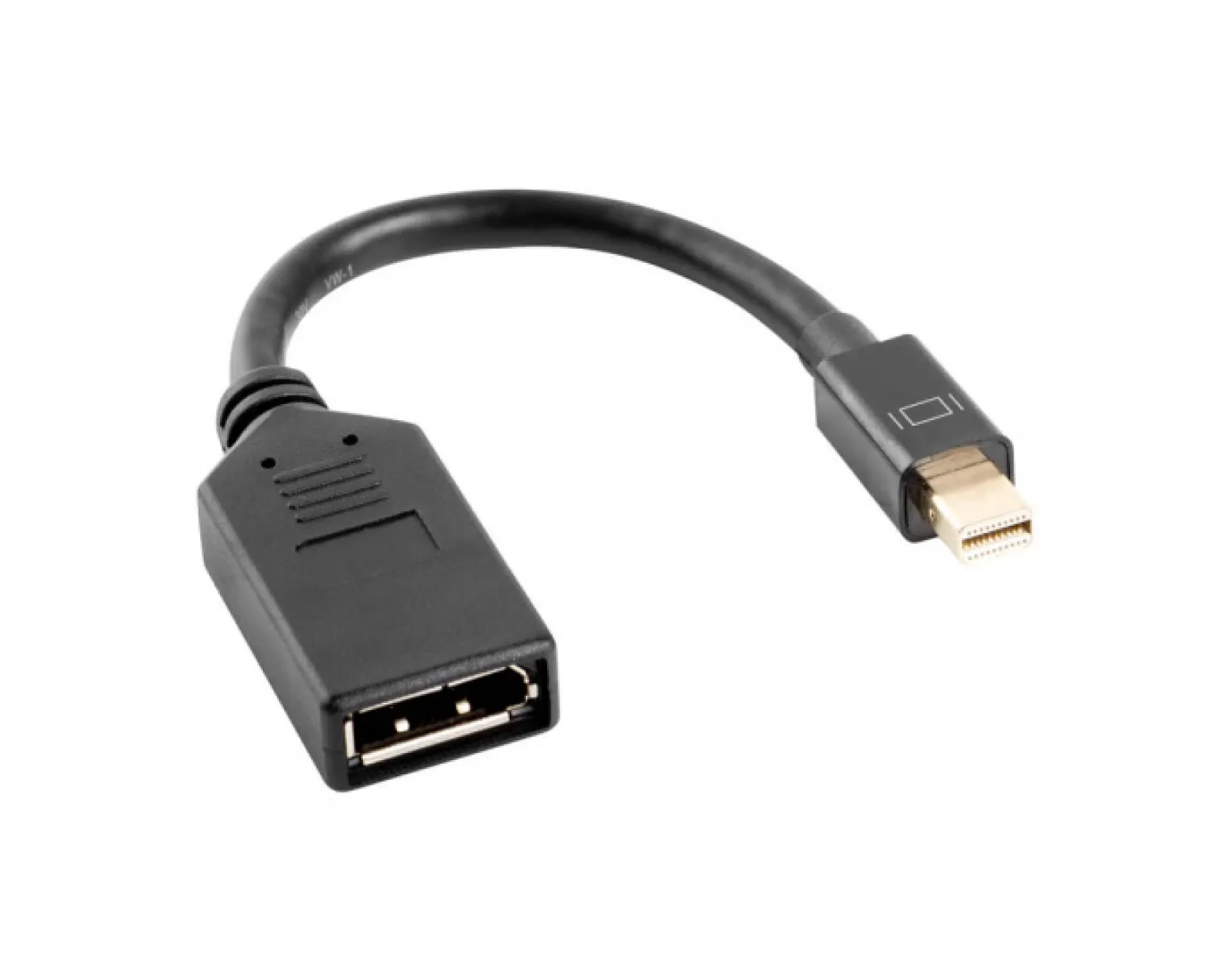 Displayport Mini Male to Displayport Female Adapter