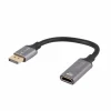 DisplayPort to HDMI Adapter 4K Black - 0,2m
