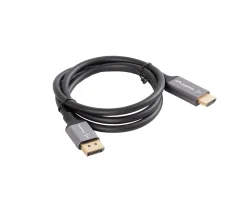 DisplayPort to HDMI Cable 4K Black - 1m