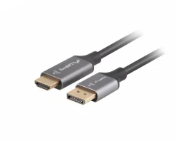 DisplayPort to HDMI Cable 4K Black - 1.8m