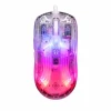 DM330 Transparent RGB Gaming Mouse