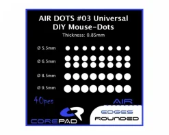 Dots AIR - Universal DIY - Ø 5.5/6.5/8.5/9.5mm - 0.85mm