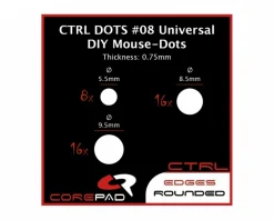 Dots CTRL - Universal DIY - Ø 5.5/8.5/9.5mm - 0.75mm
