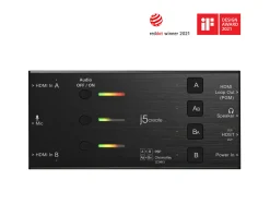 Dual HDMI Video Capture, 2 HDMI to USB-C with Power Delivery 60W