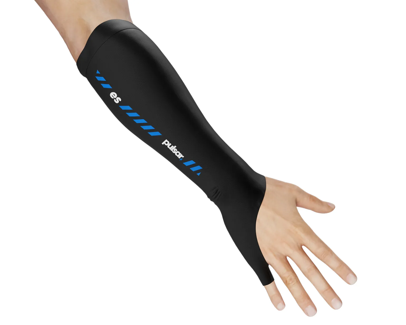 ES Arm Sleeve Open Palm Long - Size M - Black