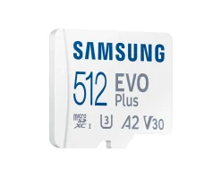 EVO Plus microSDXC UHS-I U3 512GB & SD adapter - Flash Memory Card