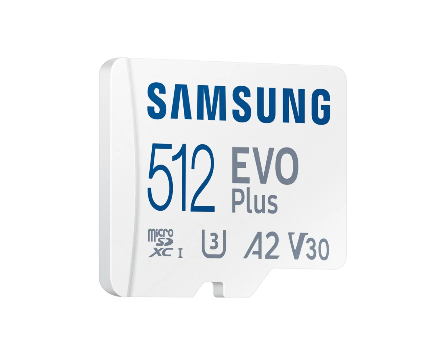 EVO Plus microSDXC UHS-I U3 512GB & SD adapter - Flash Memory Card
