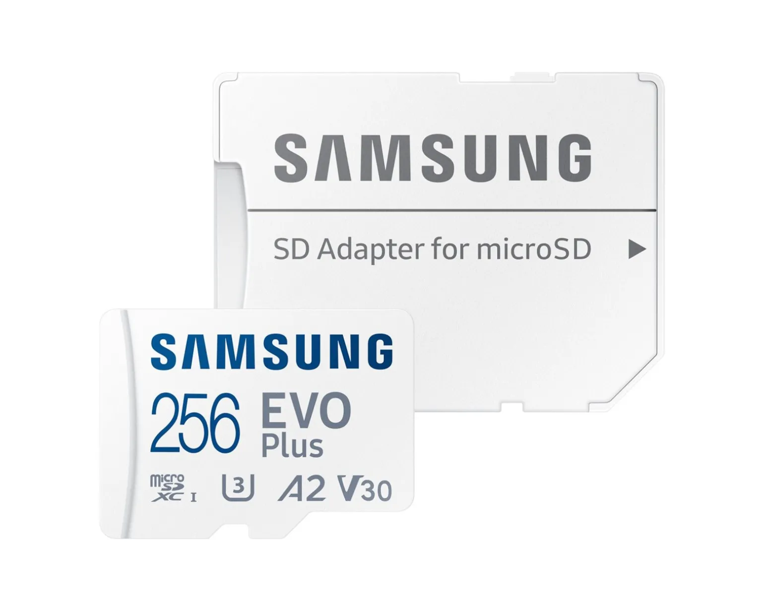 EVO Plus microSDXC UHS-I U3 256GB & SD adapter - Flash Memory Card