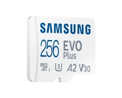 EVO Plus microSDXC UHS-I U3 256GB & SD adapter - Flash Memory Card