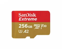 Extreme 256GB A2 U3 V30 190 MB/s microSD