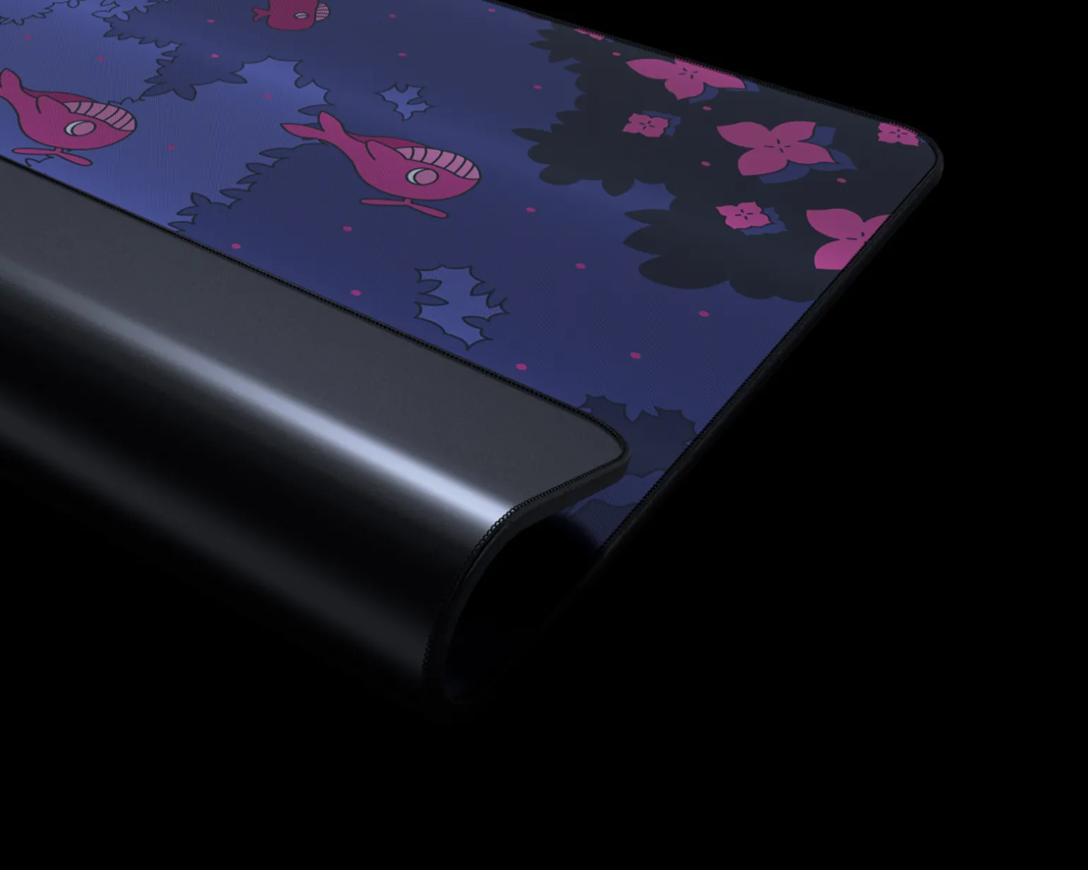 Fantasy Forest Purple Mousepad - XXL