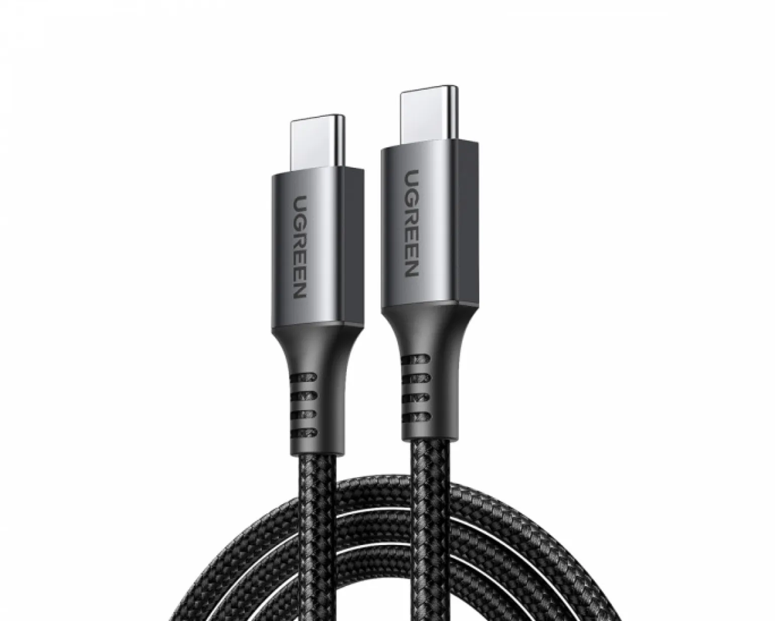 Fast Charging USB-C to USB-C PD Cable 2m - Black/Gray