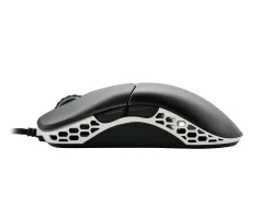 Feather Black & White Ultralight Gaming Mouse - Omron 60M Micro