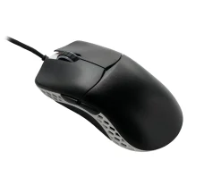 Feather Black & White Ultralight Gaming Mouse - Huano Blue