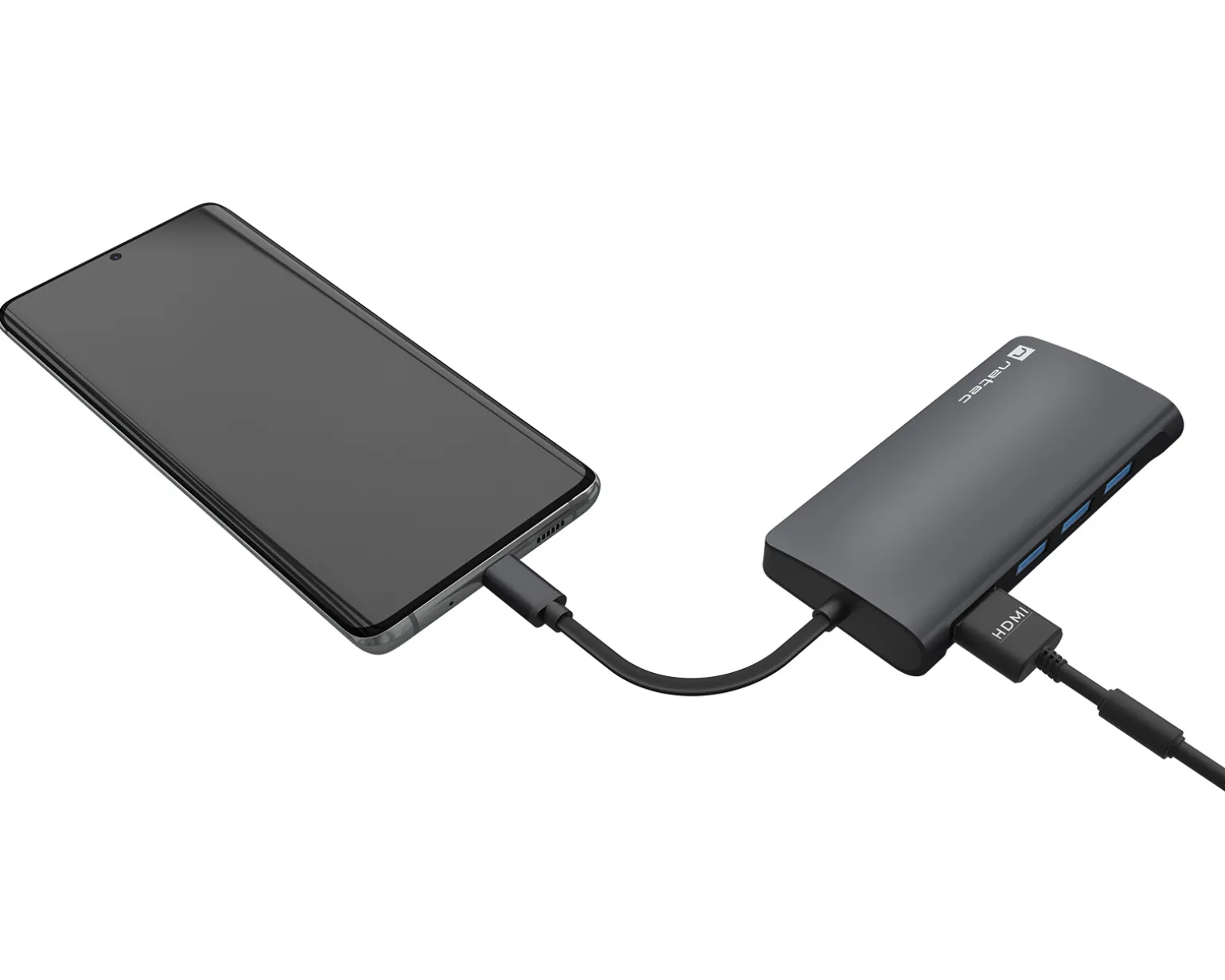 Fowler 2 USB Hub - USB-C Multiport Adapter 8 in 1 (100W)