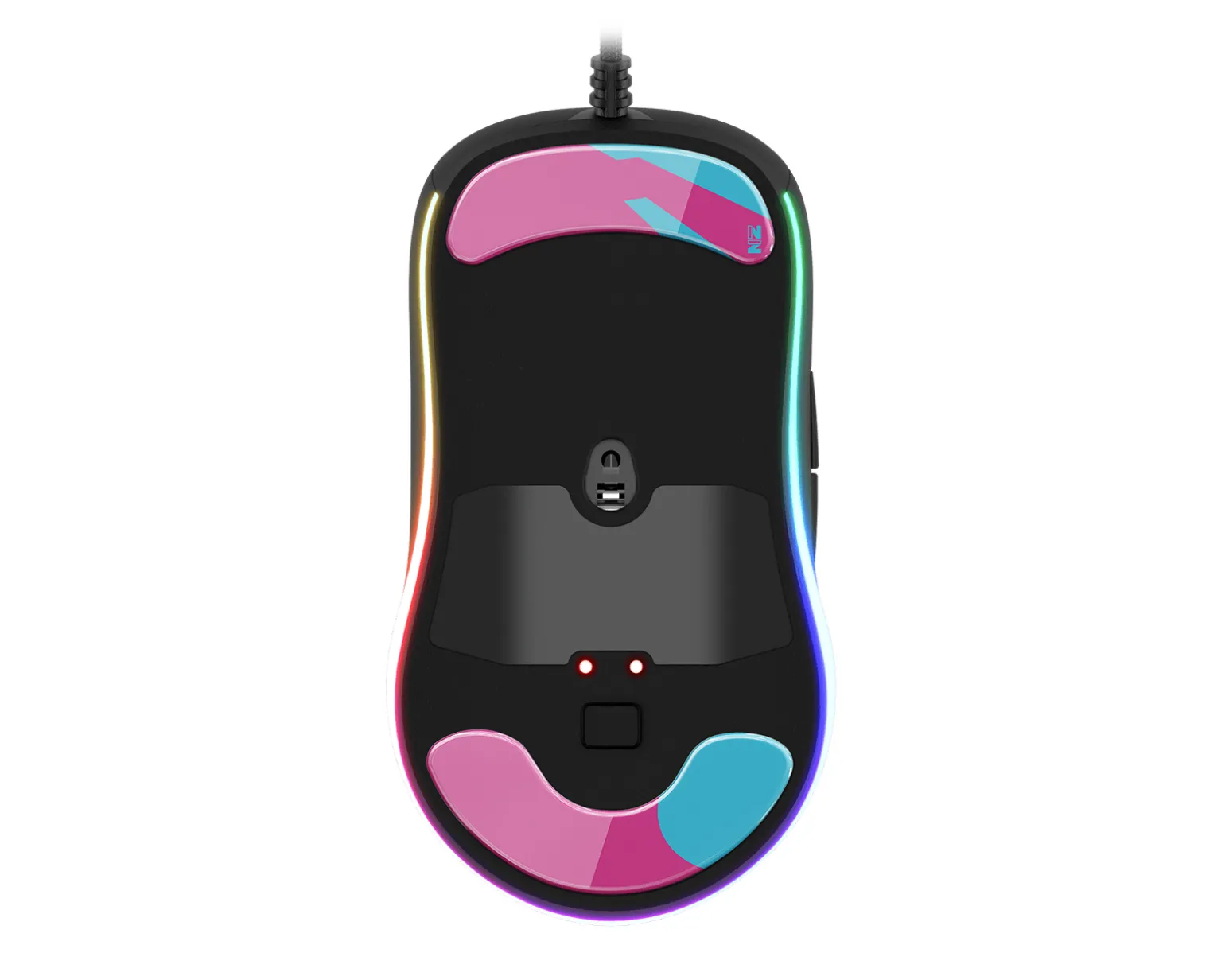 Glass Skates for Endgame Gears XM1 RGB/XM1r/XM2w - Miami - Nachocustomz Edition