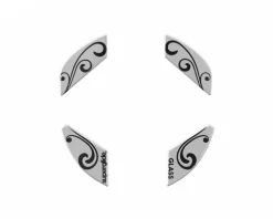 Glass Skates for Finalmouse Starlight 12 M/S - White