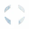 Glass Skates for Finalmouse Starlight 12 M/S / UL2 - White Poseidon