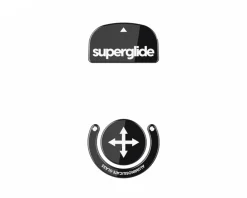Glass Skates for Logitech G Pro X Superlight - Black