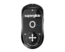 Glass Skates for Logitech G Pro X Superlight - Black