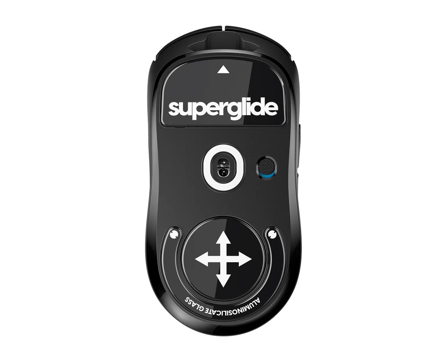 Glass Skates for Logitech G Pro X Superlight - Black