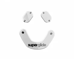 Glass Skates for SteelSeries Prime Mini Wired/Prime Mini Wireless - White