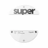 Glass Skates Type-C for Pulsar X3 Series - White
