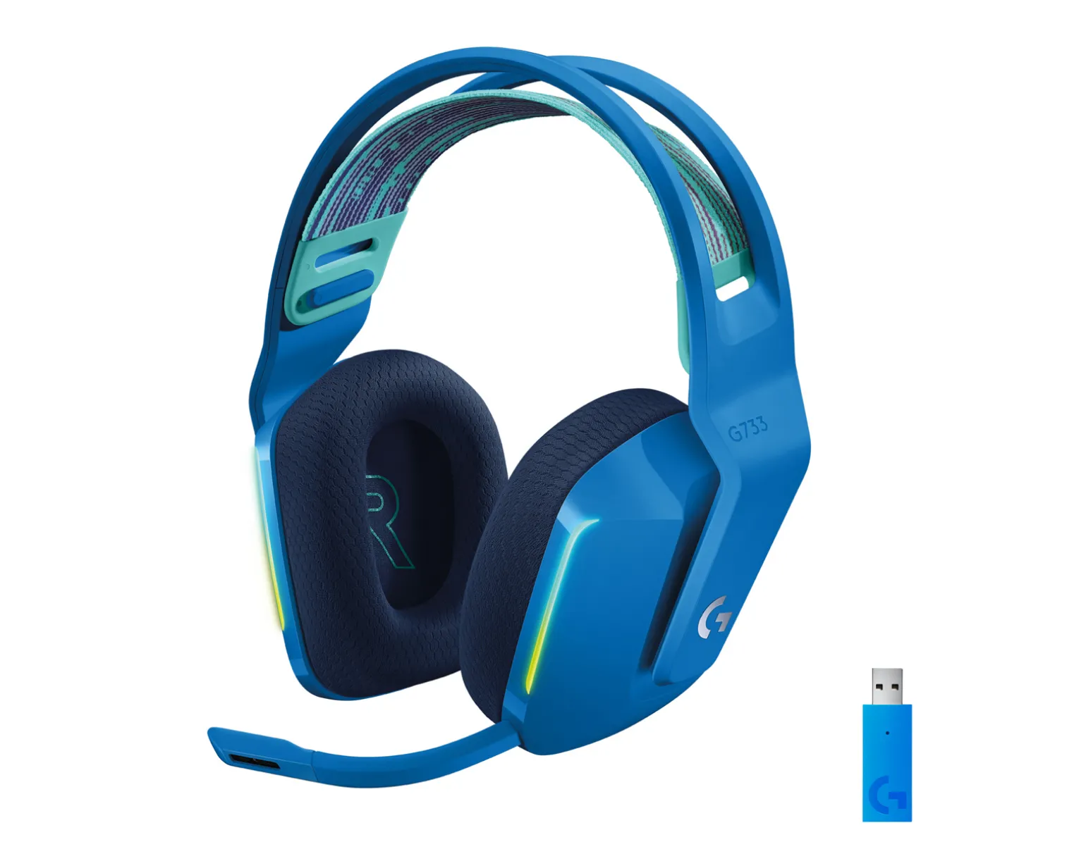 G733 Lightspeed Wireless Headset - Blue