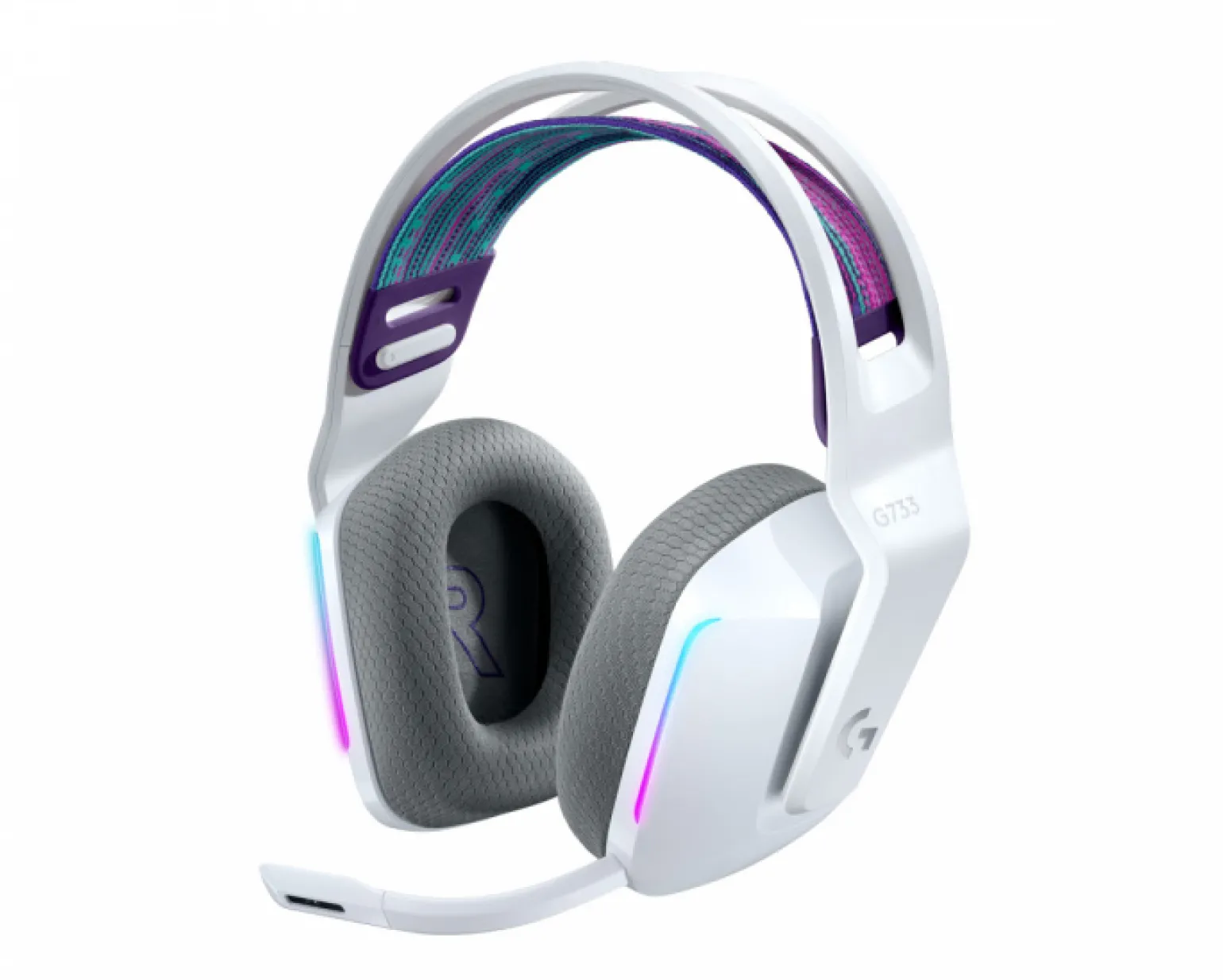 G733 Lightspeed Wireless Headset - White