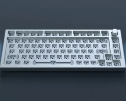 GMMK Pro 75% Barebone ANSI White Ice