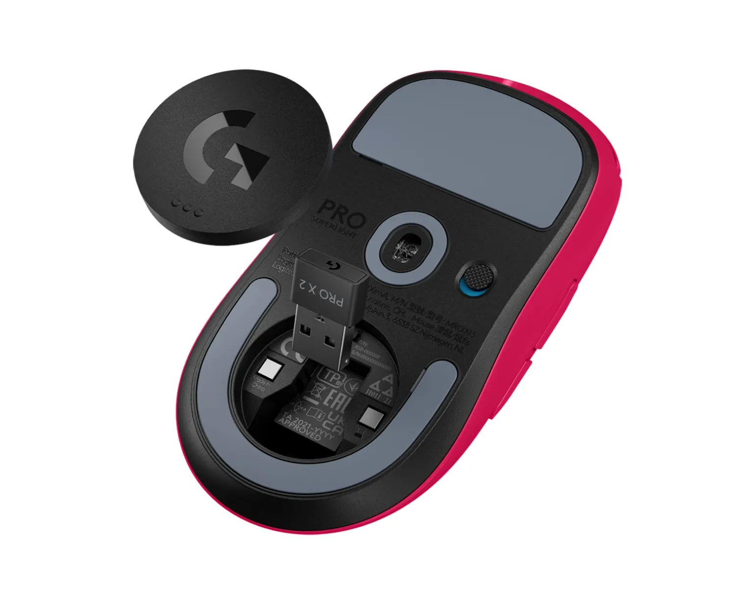G PRO X SUPERLIGHT 2 8K Wireless Gaming Mouse - Magenta