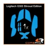 Grips for Logitech G303 Shroud Edition - Blue